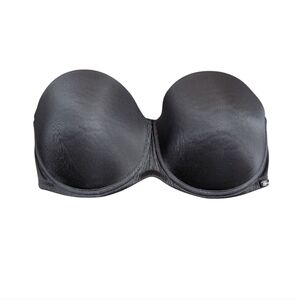 Calvin Klein Women's Black Strapless Push-Up Bra Size 34D